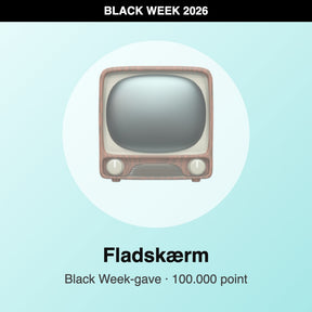 Fladskærm – Black Week-gave