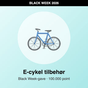 E-cykel tilbehør – Black Week-gave