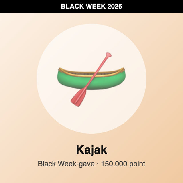 Kajak – Black Week-gave