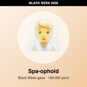 Spa-ophold – Black Week-gave