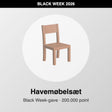 Havemøbelsæt – Black Week-gave