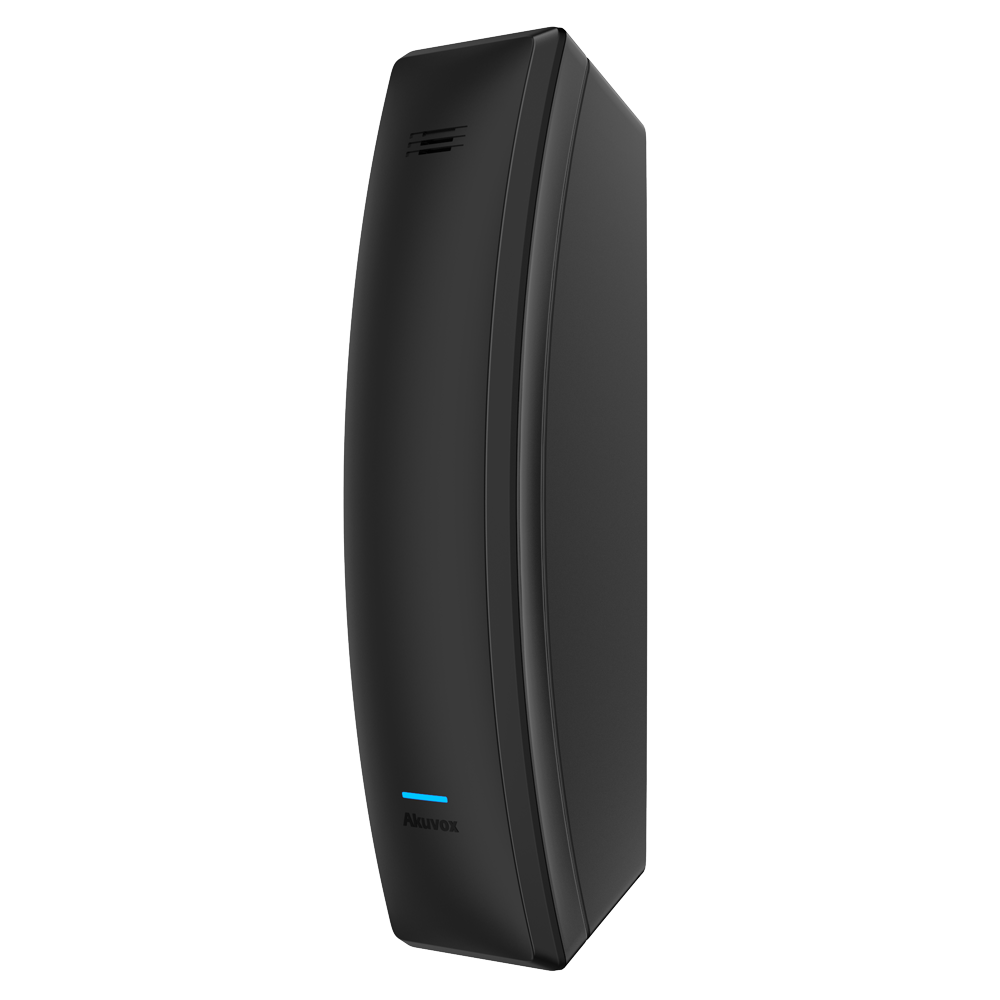 Akuvox svartelefon PoE, TCP/IP. Cloud