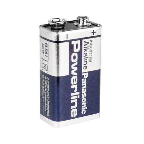 Panasonic Powerline 9V 6LR61 alkaline batteri