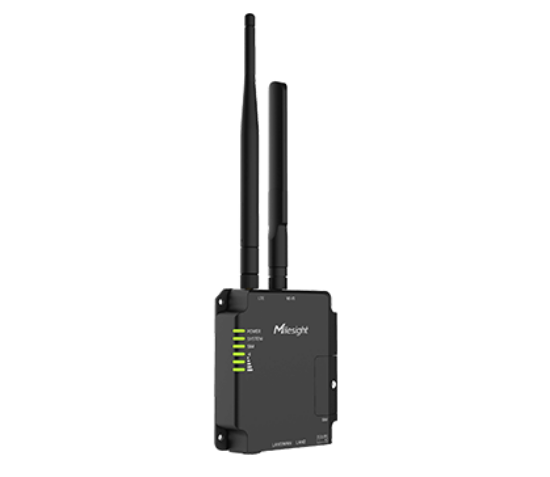 Billede af Milesight Industriel LTE 4G Modem, 2 x LAN m. PoE, 1 x SIM, Cloud funktion, WiFi, 1 x LTE SMA Antenne