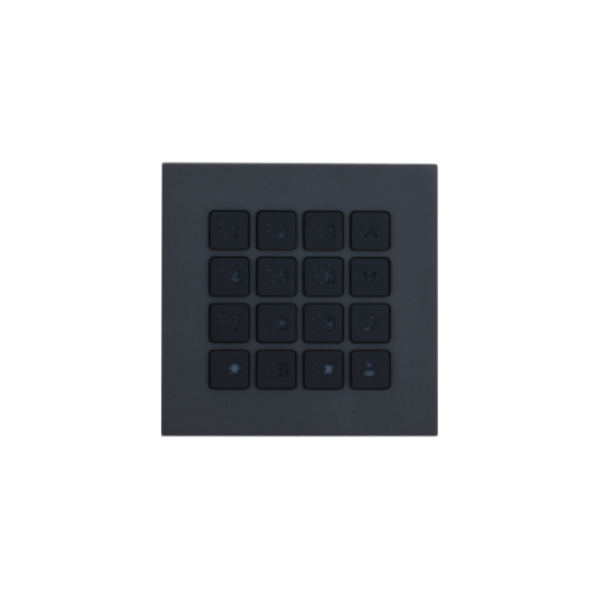 Billede af Dahua dørstation, modulopbygget, tastatur modul, sort