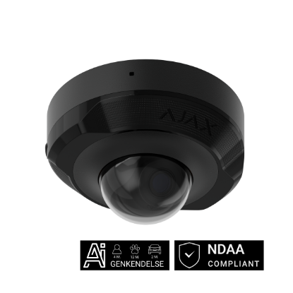 Billede af Ajax DomeCam Mini, 5 MP, 4 mm, sort