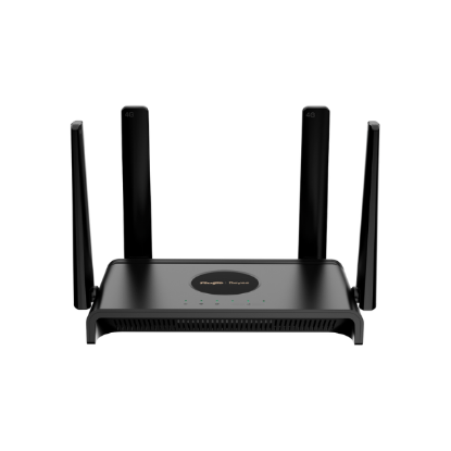 Billede af Reyee 4G router, MESH, WiFi5, AC1200, 4xRJ45, Cloud, BLACK