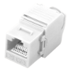 Billede af CAT6A Connectorstik, udgang, RJ45, hvid