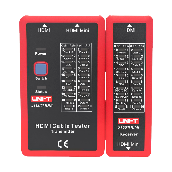 Billede af UNI-T Kabeltester - HDMI / Mini-HDMI kabler