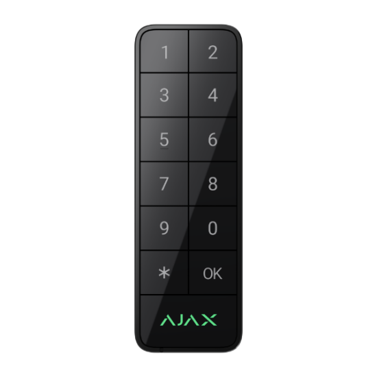 Billede af Ajax S-Line Keypad Outdoor Fibra Sort