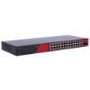 Billede af Safire PoE Switch 300W, 22 x 30W Gigabit PoE  + 2 x 60W Gigabit PoE  + 2 x Gigabit Uplink, 2 x SFP, WatchDog