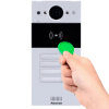 Billede af Akuvox dørstation med 4 knapper, PoE, Cloud, EM/MF and NFC, 2x relæ