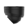 Billede af Milesight AI mini-dome IP-kamera, 4,0MP, 2,8mm, FOV 106°, 25m IR, IP67/IK10, sort farve