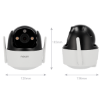 Billede af IMOU Cruiser 2C, WiFi-6, Pan&Tilt kamera, Full Color, 5MP, Hvid
