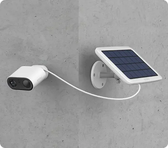 Billede af IMOU solar panel 3W USB-C, IP67, Hvid