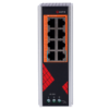 Billede af Safire PoE Switch 130W, 6 x 30W PoE+ (1000Mbps) + 2 x 60W HiPoE (1000Mbps), WatchDog, DIN