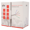 Billede af CAT6E U/UTP, cat 6, 24AWG, LSZH, 100% Cu, Eca, CE, 305m, Hvid