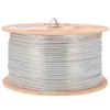 Billede af CAT6A U/UTP, cat 6A, 23AWG, LSZH, 100% Cu, Eca, CE, 305m, Hvid, Tromle
