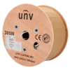 Billede af CAT6A U/UTP, cat 6A, 23AWG, LSZH, 100% Cu, Eca, CE, 305m, Hvid, Tromle