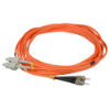 Billede af Fiber Kabel Duplex MultiMode SC til ST 5m