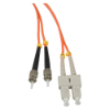 Billede af Fiber Kabel Duplex MultiMode SC til ST 5m