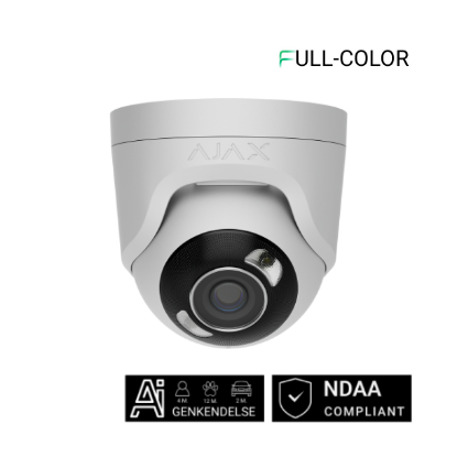 Billede af Ajax TurretCam HL (5 Mp/2.8 mm) Hvid