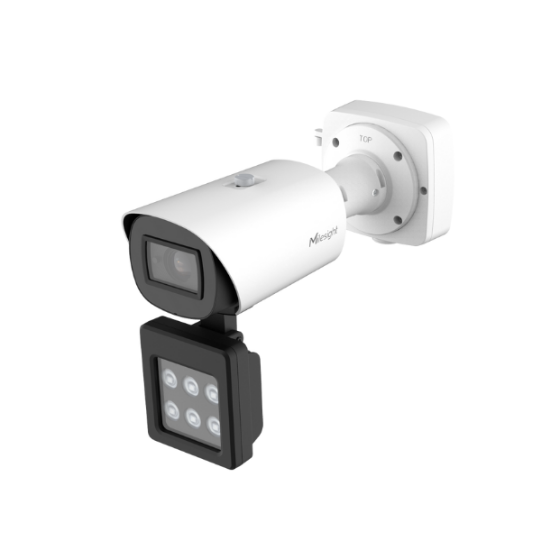 Billede af Milesight AI Pro Bullet Plus ANPR / LPR, 2,7-13,5mm, Nummerpladeregistrering IP-kamera. Indgangs kamera. 26 bit wiegand support.