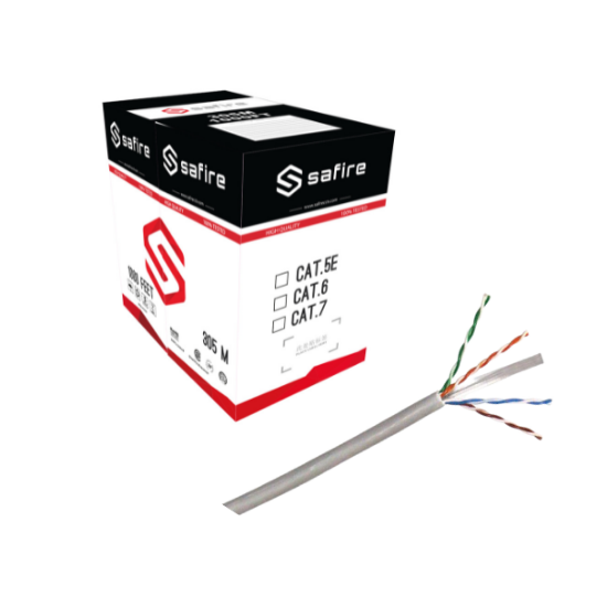 Billede af CAT6A U/UTP, CAT 6A, 24AWG, LSZH, 100% Cu, Eca, CE, DCA, 305m