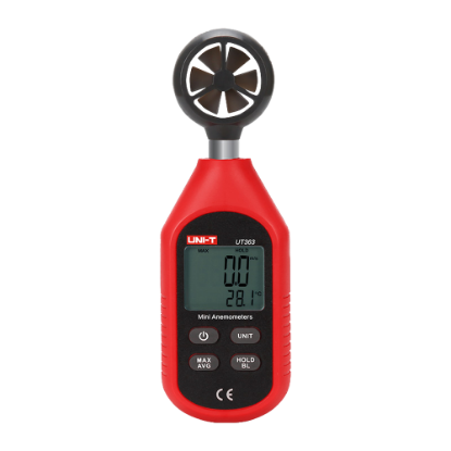 Billede af UNI-T Håndholdt vindmåler, anemometer m. temperatursensor