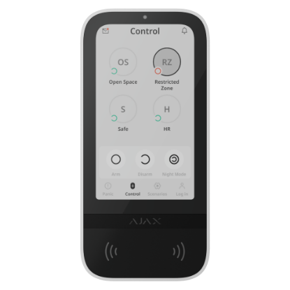 Billede af Ajax S-Line KeyPad TouchScreen G3 Hvid