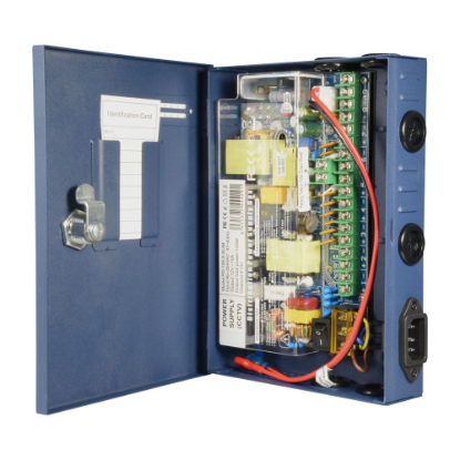 Billede af Strømskab 9 udgange, 12v DC, 10A