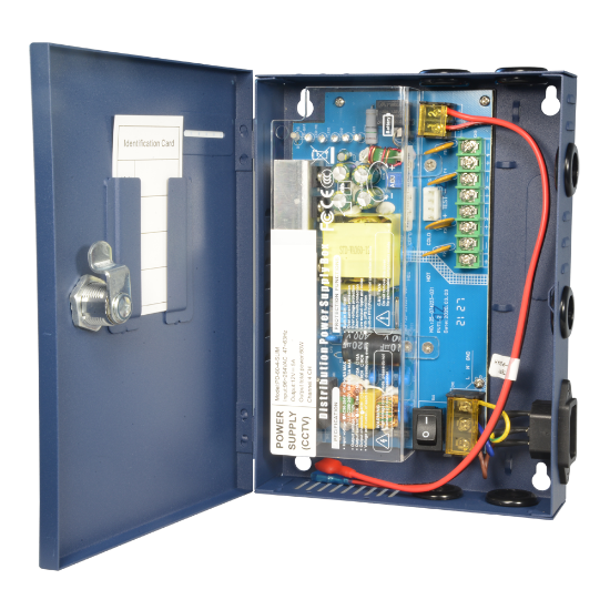 Billede af Strømskab 4 udgange, 12v DC 5A