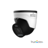 Billede af Milesight Q-serie AI TrueColor Turret IP-kamera, 4.0MP 1/1,8", 2,8-12mm, FOV 112-47°, 60m IR + 60m White LED, I/O, IP67/IK10, hvid.