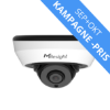 Billede af Milesight AI mini-dome, indendørs model, 4MP, 2,8mm, FOV 106°, 20m IR