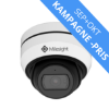 Billede af Milesight AI mini-dome IP-kamera, 4,0MP, 2,8mm, FOV 106°, 25m IR, IP67/IK10, hvid farve